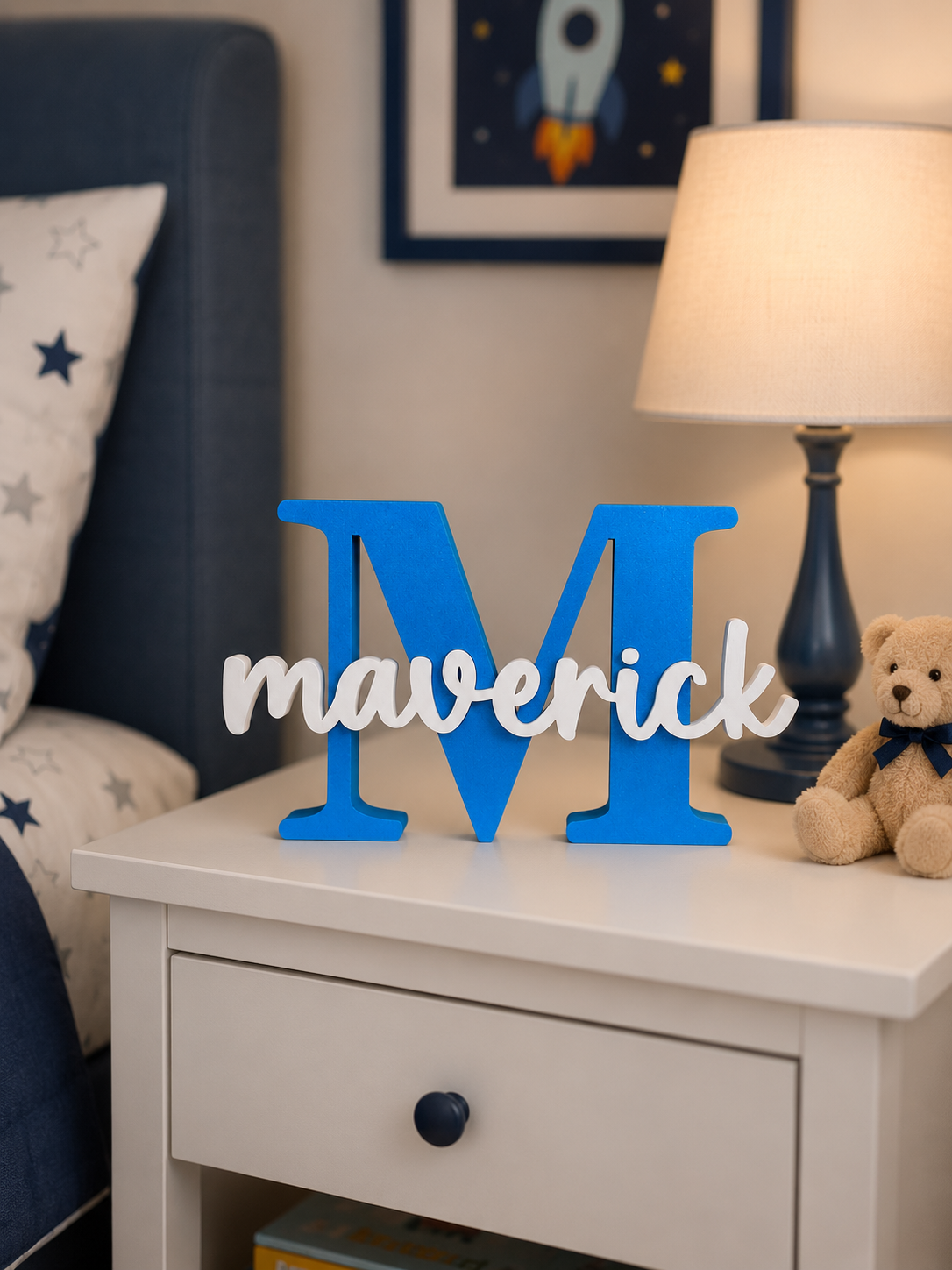 Personalised 3D Printed Layered Name