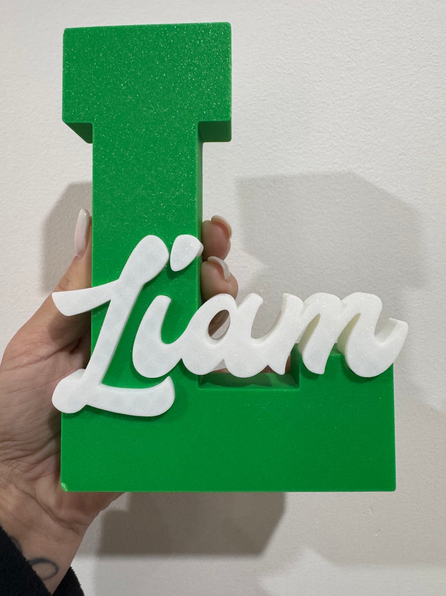 Liam - 3D Printed Layered Name