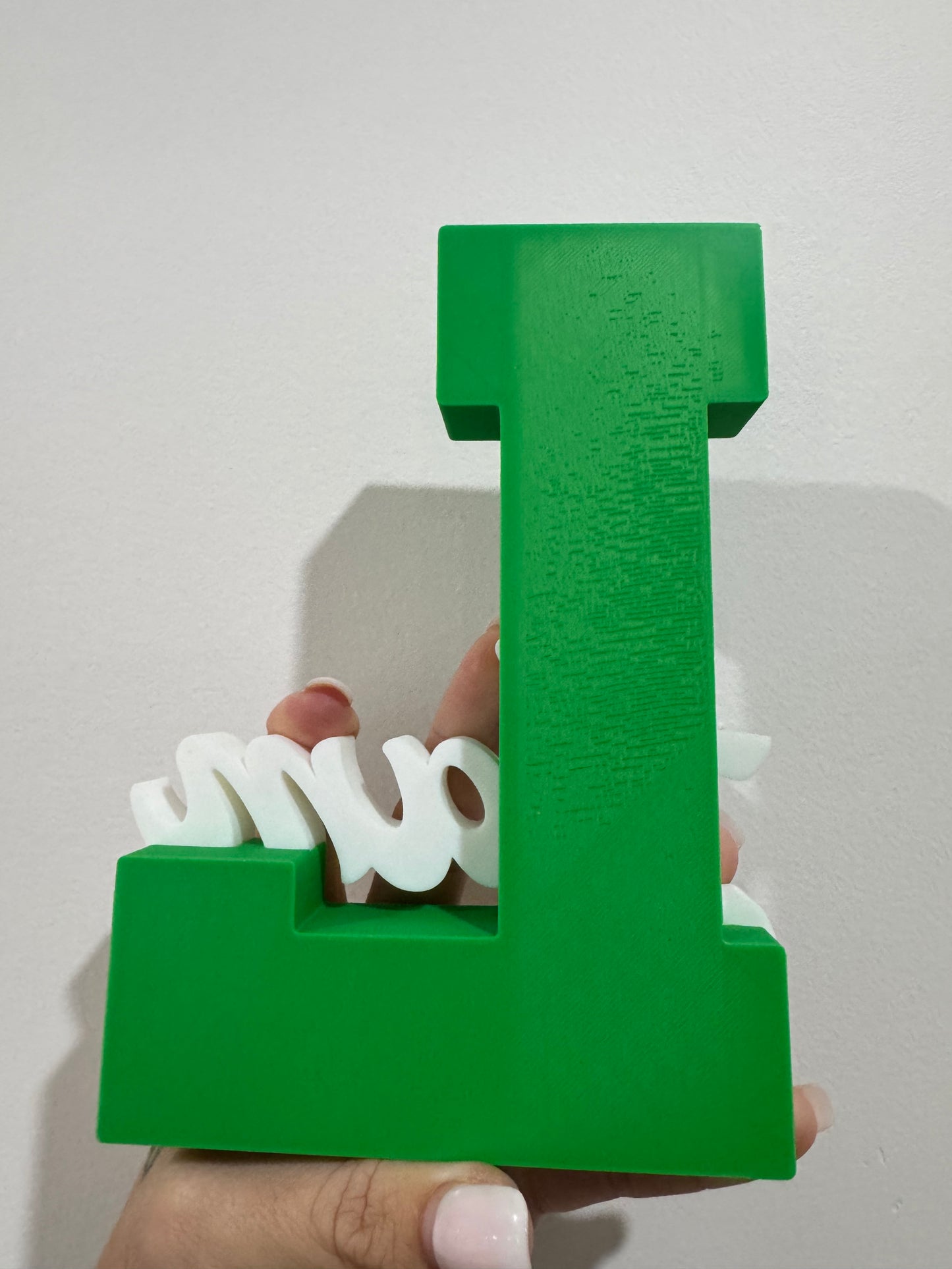 Liam - 3D Printed Layered Name