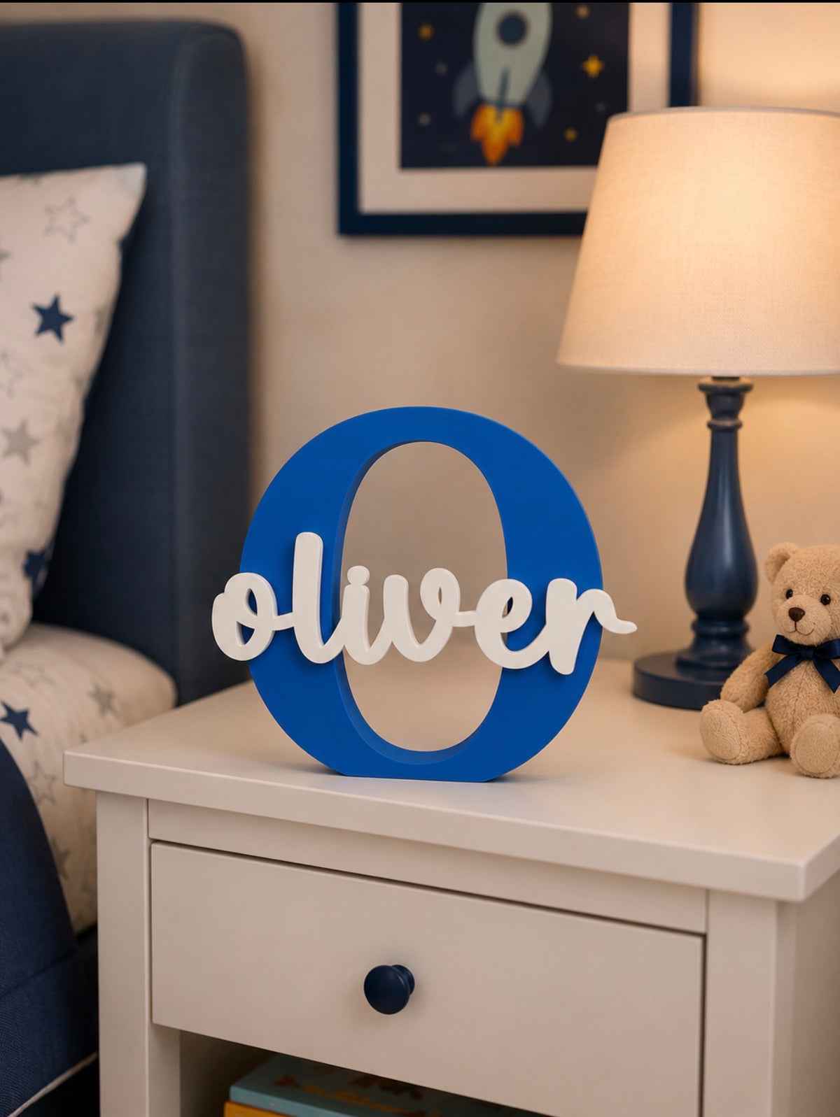 Personalised 3D Printed Layered Name