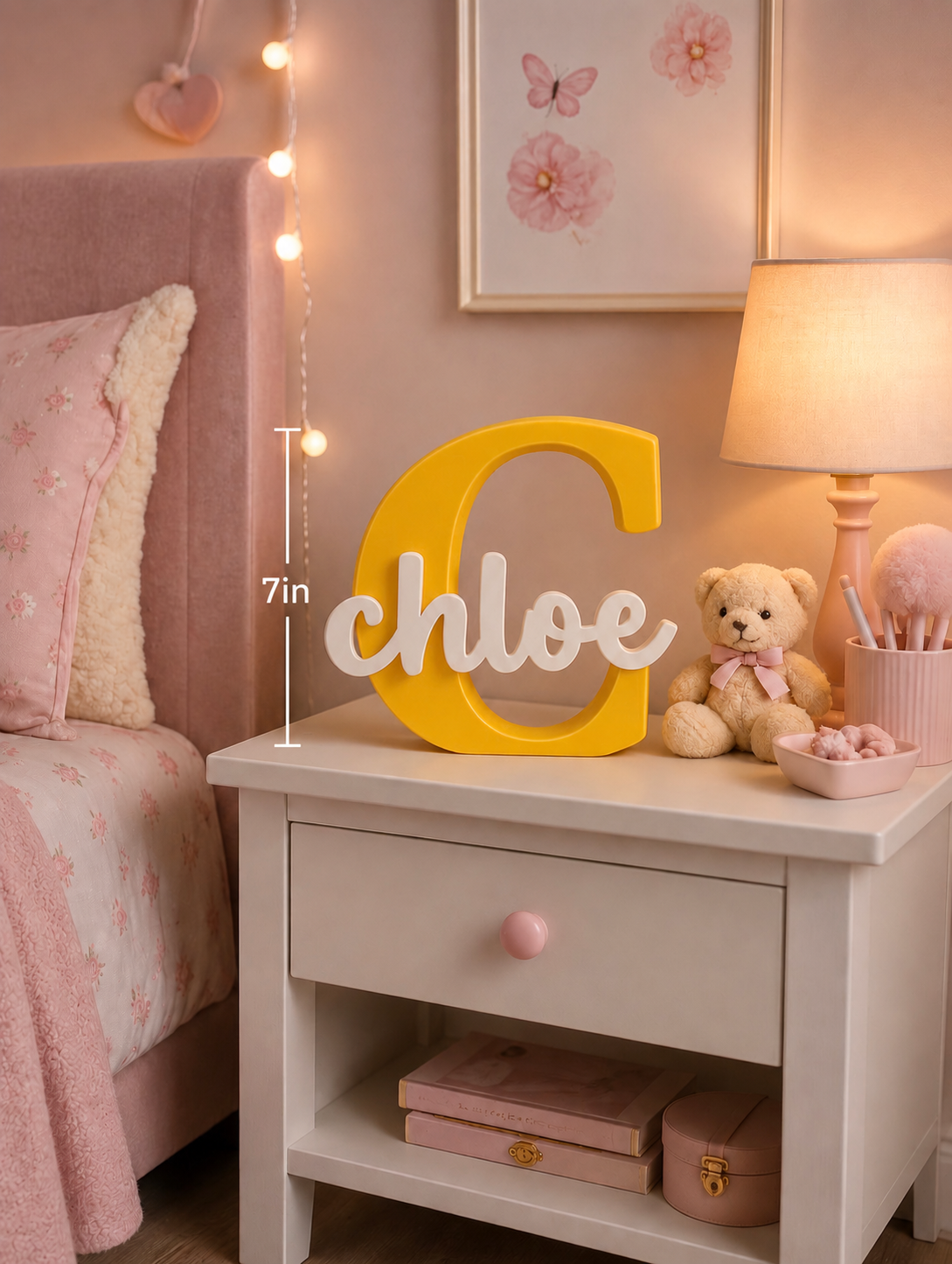 Personalised 3D Printed Layered Name
